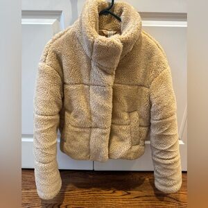 ALO Yoga Tan Sherpa Jacket